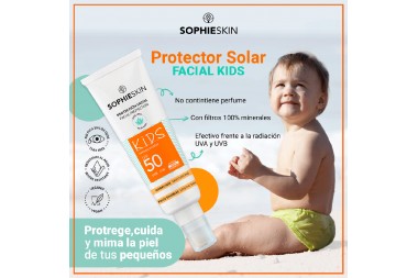 Protector Solar Sophieskin Spf 50 Facial Kids 50 Ml