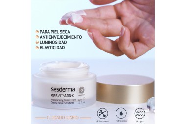 Crema Facial Sesvitamin C Hidratante 50 mL