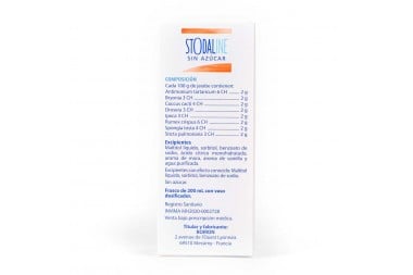 Stodaline Jarabe Sin Azúcar 200 Ml