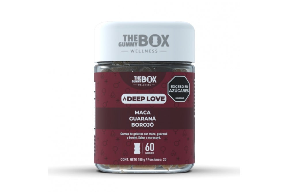 Goma De Gelatina The Gummy Box Deep Love 180 G