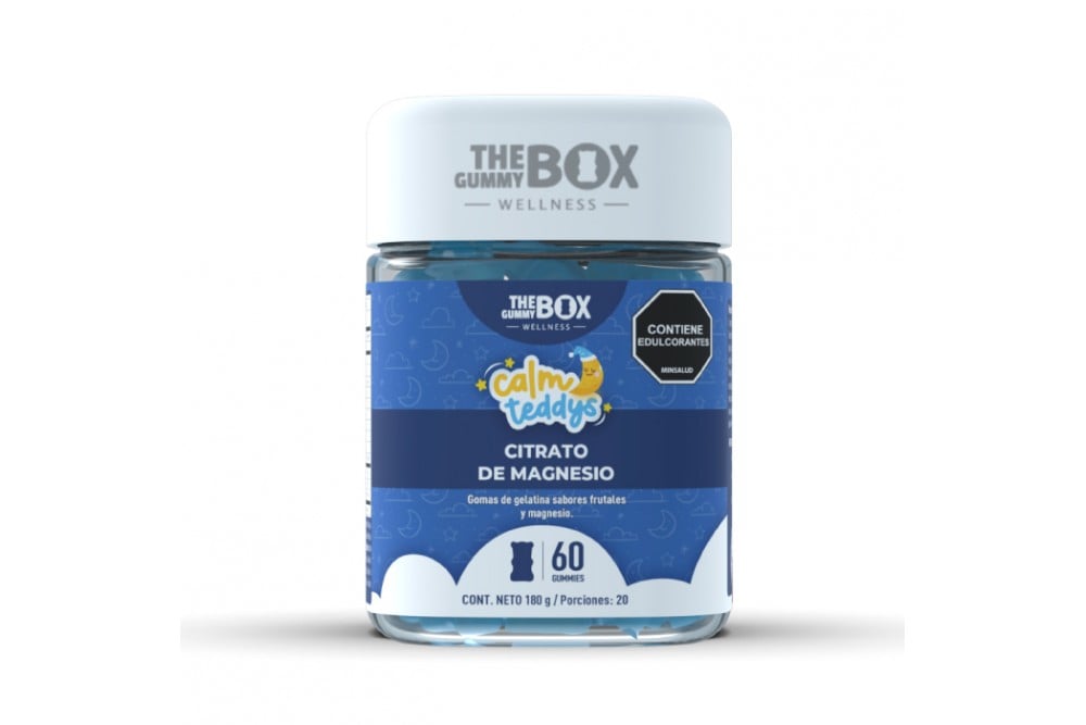 Goma De Gelatina/Calm Teddys The Gummy Box 180 G