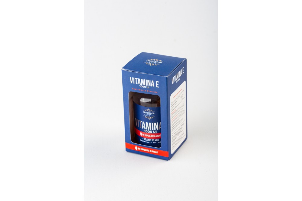 Vitamina E 1000Ui Newhealth 60 Cápsulas Blandas