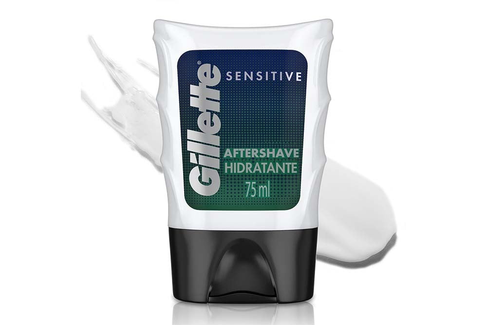 Loción Hidratante Después Afeitada Gillette Sensitive 75 Ml