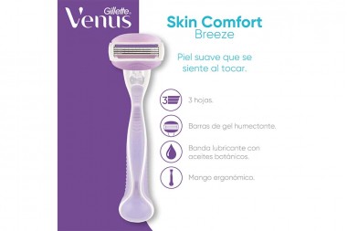 Máquina De Afeitar Gillete Venus Breeze Und + Repuesto