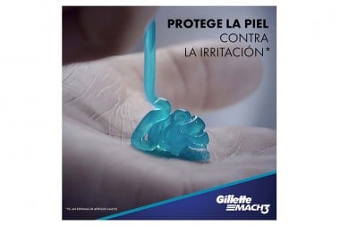 Gel De Afeitar Gillette Mach3 Extra Confort 72 Ml