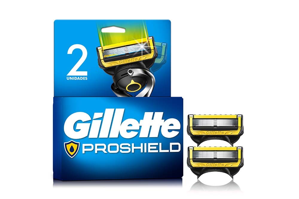 Repuesto Maquina De Afeitar Gillette Proshields 2 Unds