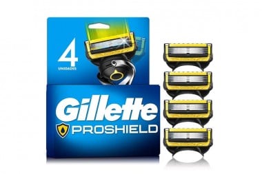 REPUESTO MAQUINA DE AFEITAR GILLETTE 5 hojas proshield 4 unds