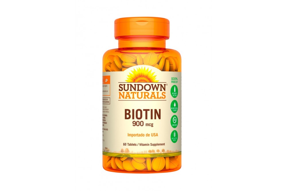 Biotin 900 mcg 60 Tabletas