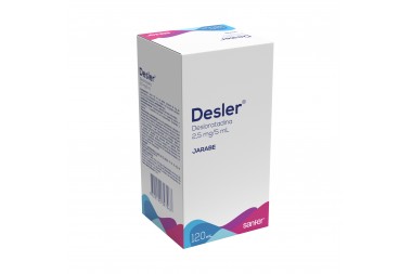 Desler 2.5 mg/5 mL Jarabe 120 mL.