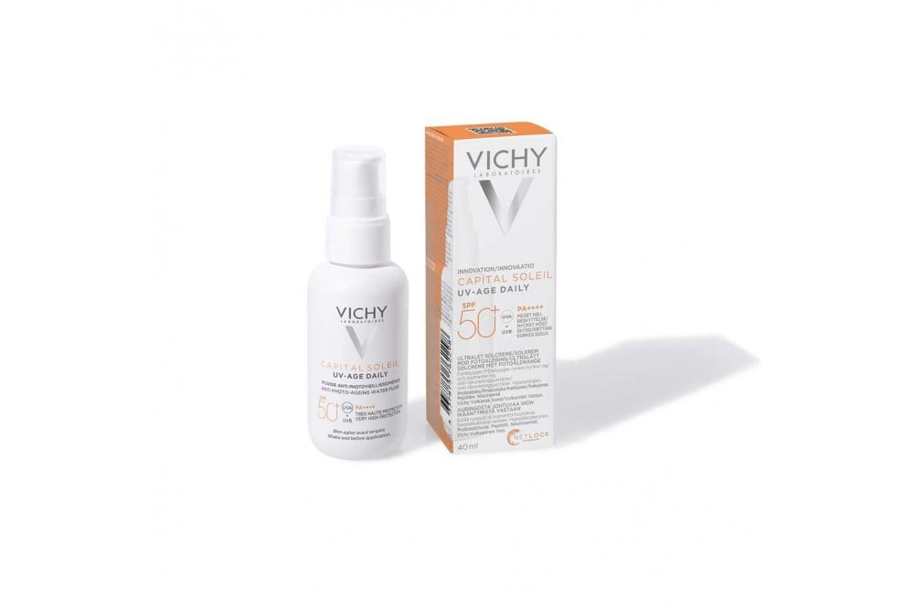 Protector Solar Antiedad Vichy Capital Soleil Uv Age Daily Spf 50 40 Ml
