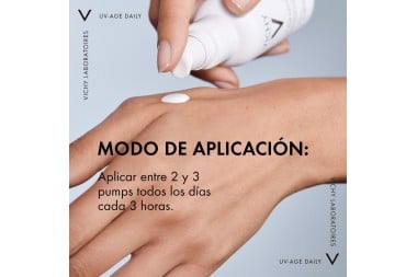 Protector Solar Antiedad Vichy Capital Soleil Uv Age Daily Spf 50 40 Ml