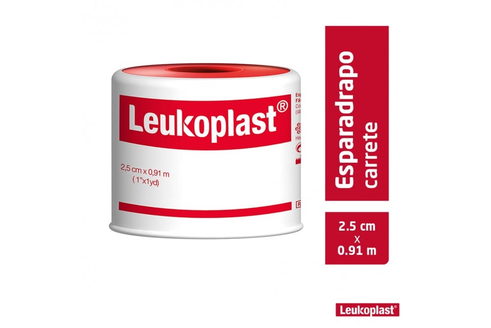 Esparadrapo Leukoplast 1"X 1 Yardas Und