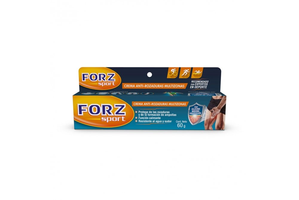 Crema Antirozaduras  Forz Sport Multizonas 60 G
