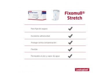 Gasa Adhesiva 5 Cm X 5 M Fixomull Strech Und