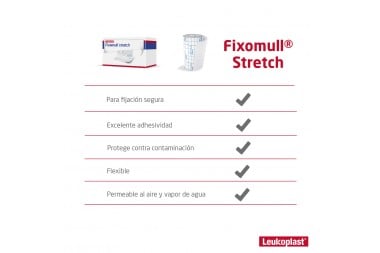 Gasa Adhesiva Fixomull Stretch 10 Cm X 10 M Und