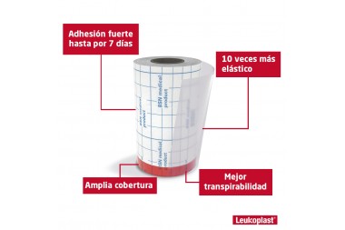 Tiras Transparentes Fixomull 10 Cm X 10 Cm Und