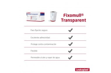 Fixomull Esparadrapo Transparente 10 cm x 2 m Und