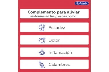 Medias De Compresión No-Varix Negras Talla L 1 Par