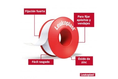Esparadrapo Leukoplast 2.50 Cm X 4.57 M Und