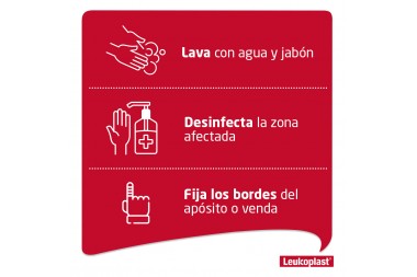 Esparadrapo Leukoplast 2.50 Cm X 4.57 M Und