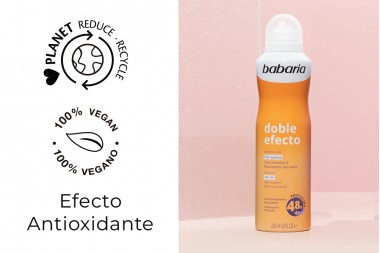 Desodorante Babaria Doble Efecto 200 Ml