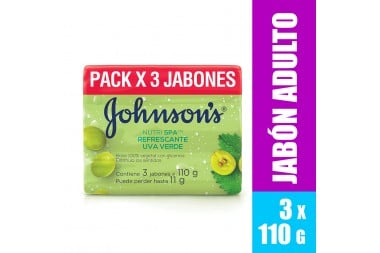 Oferta Jabón Johnson's Nutri Spa 330 GR