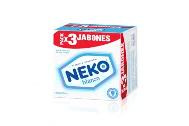 Jabón Neko Blanco 3 Und