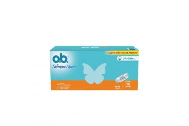 Tampones O.B. Original Toque De Seda 16 Unds