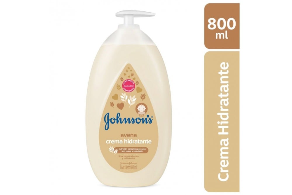 Crema Hidratante Johnson'S Baby Avena 800 Ml