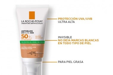Protector Solar La Roche Posay Anthelios Xl Spf 50 Con Color 50 Ml