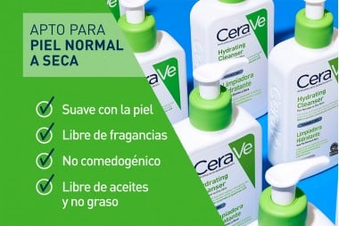 Limpiador Hidratante Cerave piel normal y seca 473 Ml