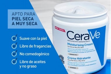 Crema Hidratante Cerave Pie Seca A Muy Seca 454 G
