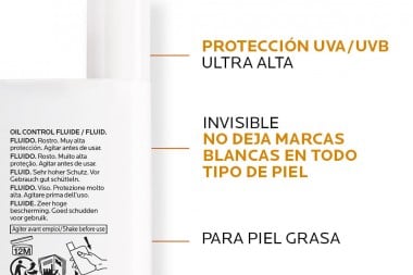 Protector Solar La Roche Posay Anthelios Spf 50 Oil Control 50 Ml