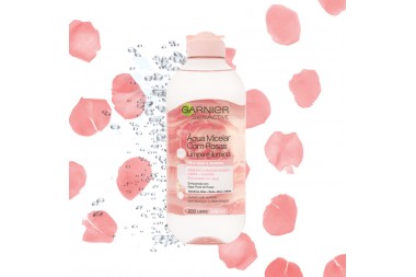 Agua micelar Garnier de rosas  400 mL