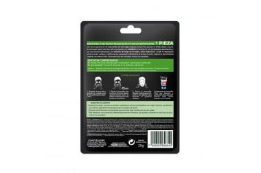 Mascarilla Negra Garnier En Tela Pure Carbón Und
