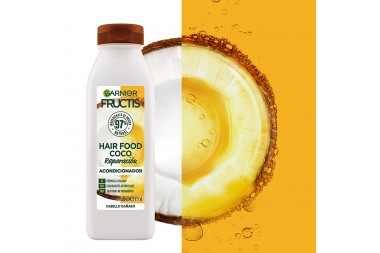 Acondicionador Garnier Fructis Reparación Hair Food Coco 300 Ml
