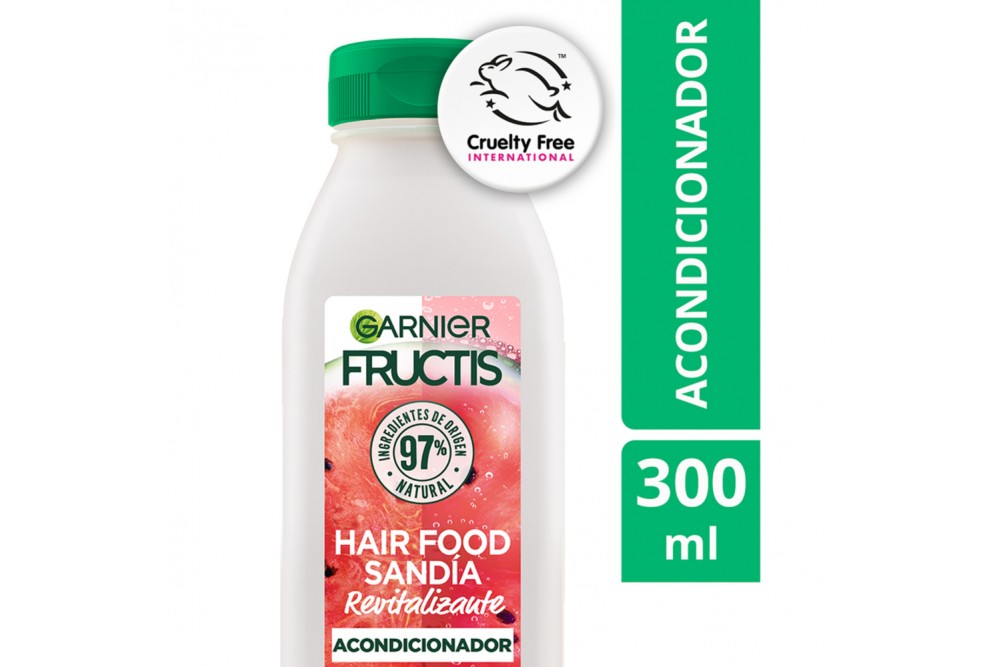 Acondicionador Garnier Fructis Revitalizante Hair Food Sandia 300 Ml