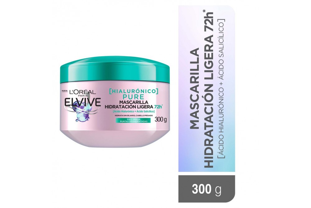 Tratamiento Elvive Hidratación Ligera 300 G