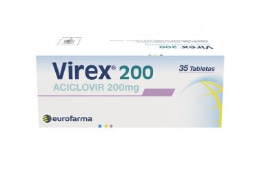 Aciclovir Virex 200 Mg 35...