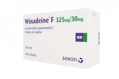 Winadeine 325 / 8 Mg Caja Con 100 Tabletas