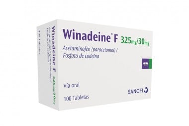 Winadeine 325 / 8 Mg Caja Con 100 Tabletas