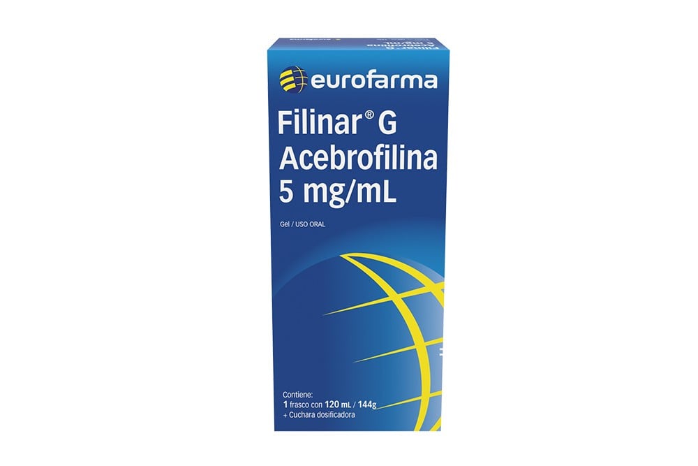 Acebrofilina Filinar G 5 Mg/ Ml 120 Ml