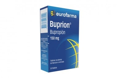 Bupropión Buprion 150 Mg 30 Tabletas