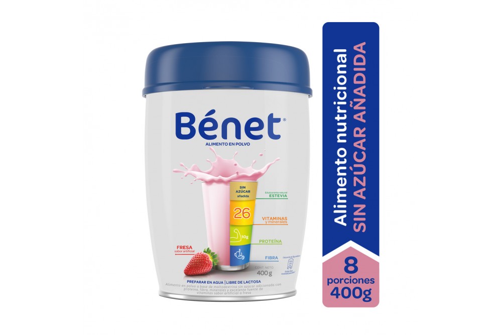 Benet Fresa Sinazucar Tarro 400 Gr