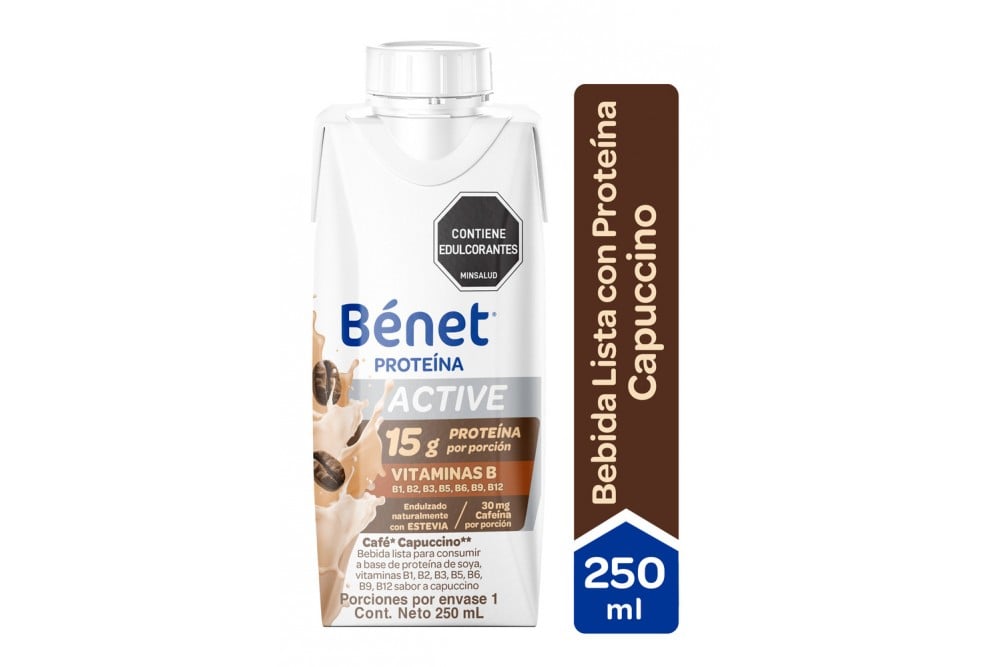 Bebida Lista Benet Vainilla- Banano 250 Ml