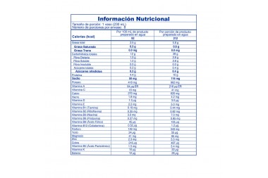 Alimento En Polvo Bénet Sin Azúcar Sabor Vainilla 400 G