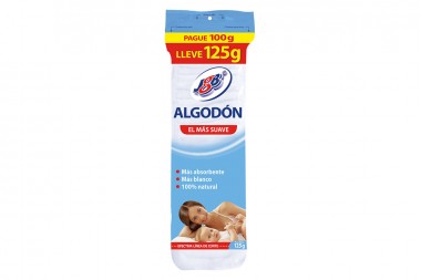 Algodón Jgb 125 G