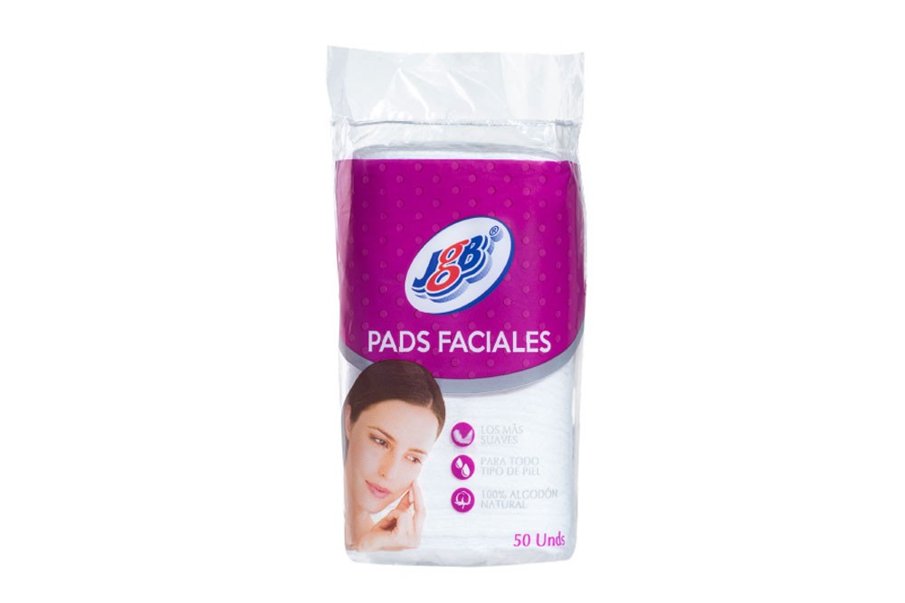 Pads Faciales Jgb 50 Unds