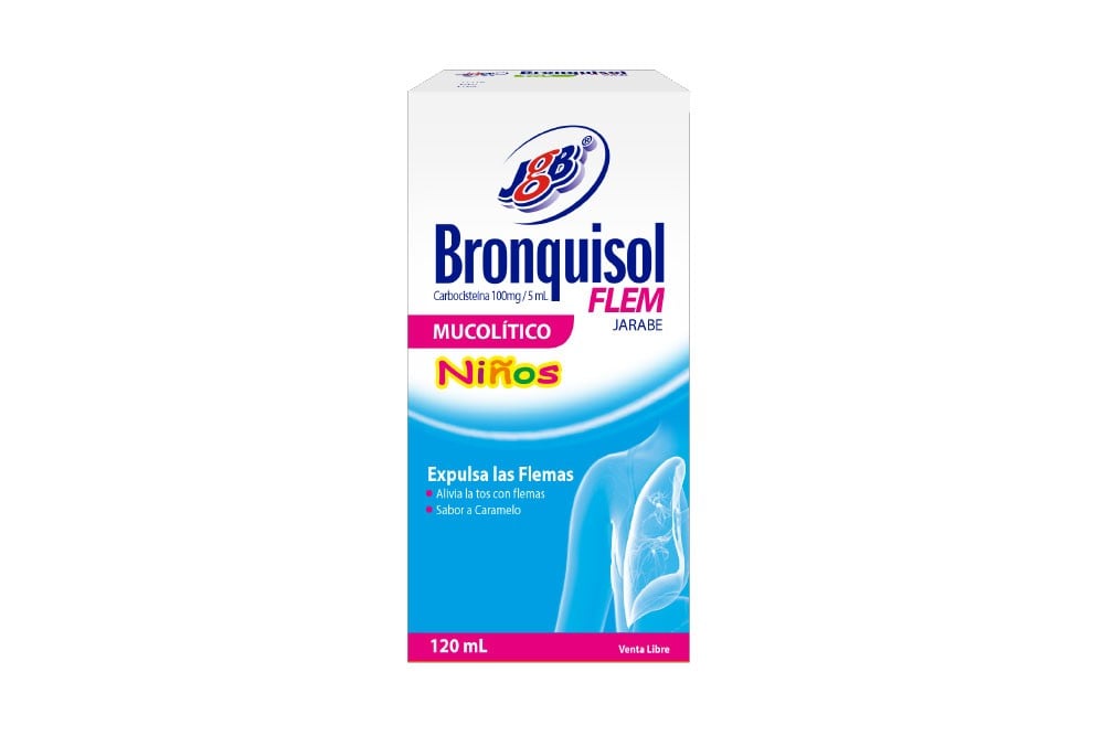 Jarabe Bronquisol Flem Niños 120 Ml