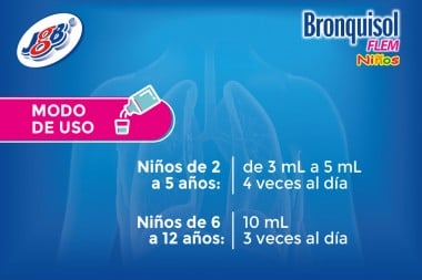 Jarabe Bronquisol Flem Niños 120 Ml